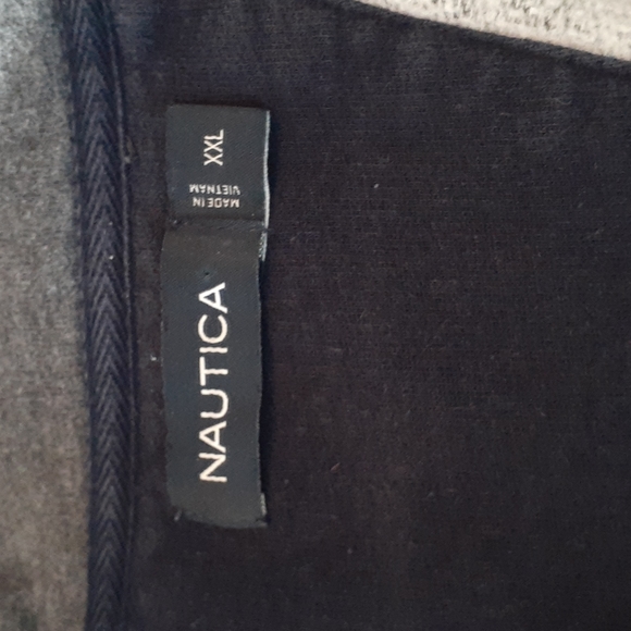 Nautica Gray half zip pull over sweatshirt men's size XXL - Picture 8 of 8